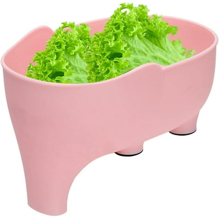 

SLGHLSAHG Elephant Shaped Corner Drain Strainer Basket Multi-Functional Drain Sink Basket Cleaning Fruit Food Strainers Sink Strainer Basket for Kitchen Debris Vegetable Fruit Clean A6037