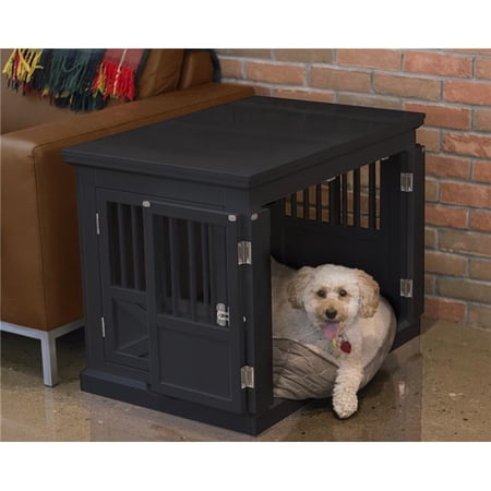 Triple Door Crate, Black - Medium