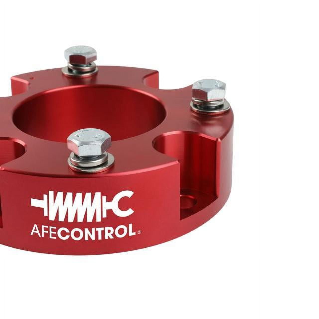 aFe CONTROL 1.875 IN Leveling Kit 22-23 Toyota Tundra - Red - 416-72T005-R
