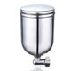 thumbnail image 5 of Aerógrafo pulverizador de pintura para coche de 400 ml, alta atomización (plateado), 5 of 6