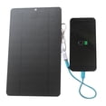 thumbnail image 1 of Cargador de panel solar, panel solar portátil de silicio monocristalino para tableta de teléfono, 1 of 7