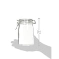 thumbnail image 2 of Contenedor Hermético De Vidrio 1000 ML Borgonovo Normal, 2 of 5