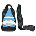thumbnail image 3 of Sikiie Christmas Gnome Snowflake Car Seat Protector 2 Pack Car Seat Cushion Mat, Car Seat Covers for SUV, Truck, Van, 3 of 7