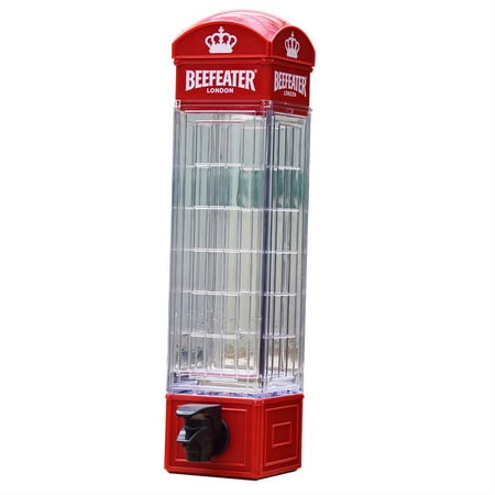 

Retro London Telephone Booth Shape Beer Dispenser Simple Drink & Beverage Dispenser Homebrew Beer Dispensing Stand for Party Bar Restaurant