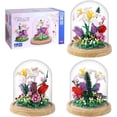 thumbnail image 4 of BrixVibe Lily Flower Building Set with Cover Compatible with Lego Flowers Botanical Collection for Adults 600pcs, 4 of 7