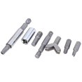 thumbnail image 2 of 100pcs Screwdriver Bits For Phone Watch Laptops Tamper Proof Hex Phillips Slotted Tri Wing Star Screw Driver Bit, 2 of 2