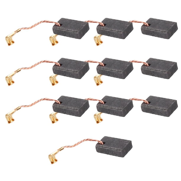 10 Uds. Martillo eléctrico de carbono, amoladora angular, cepillo de grafito, herramienta eléctrica (9553) Likrtyny Para estrenar