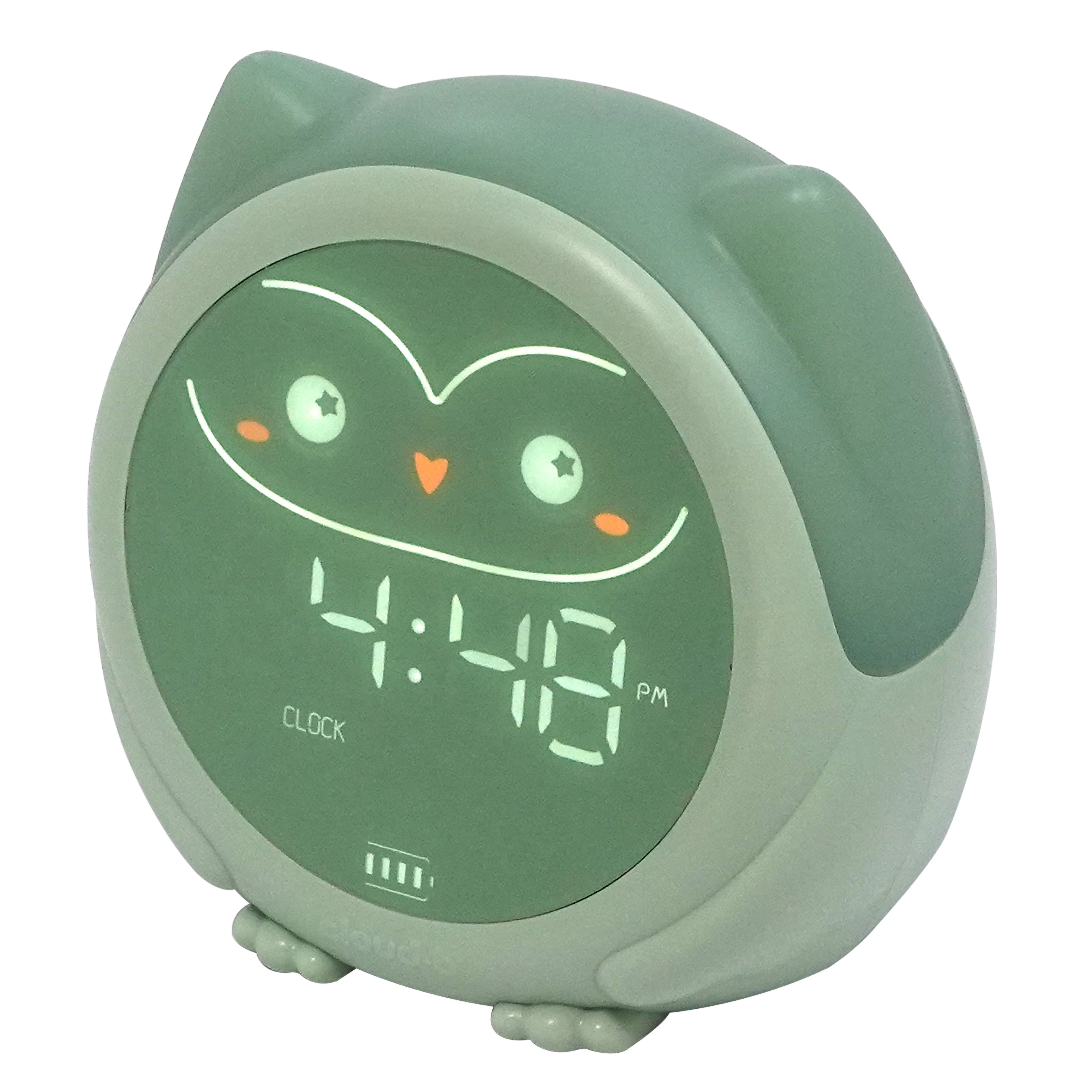 Owlie Soothing Sounds Nightlight Clock with Sleep Training by Cloud B