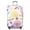 Black-3, variant on Stretch Luggage Cover XL(29-32in)– Elastic Travel Suitcase Protector with Handle Openings & Bottom Closure, Washable Polyester Spandex Suitcases Cover, Floral Flowers Print
