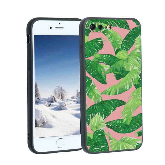 Compatible with iPhone 7 Plus Phone Case, Tropical-686 Case Silicone Protective for Teen Girl Boy Case for iPhone 7 Plus
