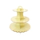 thumbnail image 1 of Moyic Soporte de pastel de 3 niveles, soporte de exhibición para magdalenas, magdalenas, festivales, bodas, aniversario, fiesta, mesa, bandeja de Kits de decoración para fiestas Amarillo Moyic HA063183-02, 1 of 6