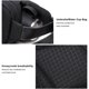 thumbnail image 4 of Dinheiro 11 pulgadas-pecho de poliéster negro-pecho deportivo viento-pecho impermeable para hombre bolso bandolera bandolera, 4 of 5