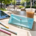 thumbnail image 4 of Lunxisen 1 Pcs Colorful Pencil Pouch Makeup Brush Bag Portable Travel Organizer Cute Multi-functional Case, 4 of 9