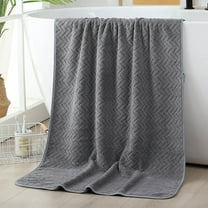 Honeeladyy Large Bath Sheet, Solid Color Ultra Soft Fluffy Towel, 28”x 55”Oversized Bath Towel, Coral Velvet Microfiber Bathroom Towel Highly Absorbent Quick Dry Shower Towel for Bathroom, Hotel