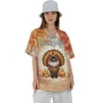 thumbnail image 4 of Happy Thanksgiving Ragdoll Turkey Costume Pumpkins Autumn Leaves Hawaiian Shirt Breathable Summer Unisex Merch Cat Lover Kitten Owner Gifts Idea - 13014, 4 of 6