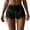 Black, variant on Womens Mesh Sheer Side Drawstrings Swimsuit Shorts Cover Up Shorts Bikini Bottom(Not Included Panty)