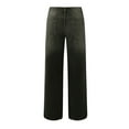 thumbnail image 5 of Huesdet Women Wide Leg Jeans High Rise Classic Baggy Denim Pants Casual Loose Fitted Stretchy Comfy Jean Denim Trousers with Pockets(Grey,S), 5 of 9