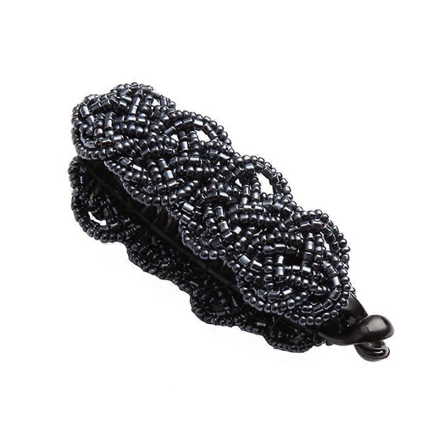 Women Fashionable Hair Clip Barrette Ponytail Holder for Hair Styling (Mazarine)