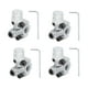 thumbnail image 1 of 4 piezas de válvula de perforación de aleación de zinc, válvulas de grifo 3 en 1 para tubería de 1/4 pulgadas, 5/16 pulgadas, 3/8 pulgadas, 1 of 14
