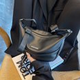 thumbnail image 2 of Bolso de mujer de gran capacidad 2023, bolso cruzado de un solo hombro multifuncional de cuero PU suave, bolso de viaje de ocio para mujer, 2 of 5