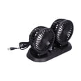 thumbnail image 3 of Ventilador de coche de velocidad,Ventilador de coche eléctrico Ventilador eléctrico de 360° Ventilador de coche Rendimiento probado, 3 of 8