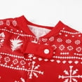 thumbnail image 4 of BULLPIANO Family Matching Christmas Pajamas Sets Dad Mom Kids Baby Printing Family Parent-child Fitted Soft Two-piece Pajamas Outfits, 4 of 7