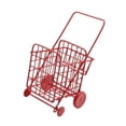 thumbnail image 3 of Accesorio Para Casa De Muñecas Zulema Carro De Compras Rojo 1/12 Decoración, 3 of 8