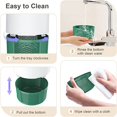 thumbnail image 5 of Lámpara electrónica antimosquitos (verde), dispositivo antimosquitos eléctrico silencioso ultravioleta, lámpara antimosquitos con fuente de alimentación USB, dispositivo antimosquitos portátil, adecua, 5 of 5