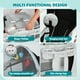 thumbnail image 5 of Corralito Portátil 4 En 1 Con Cuna, Corral Grande Para Bebés Y Niños Pequeños, Cambiador Para Recién Nacidos, Capota Ajustable, Cesta De Almacenamiento Y Bolsa De Viaje, Color Gris.(A), 5 of 6