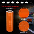 thumbnail image 3 of Uxcell Reflective Tape, Self-Adhesive Trailer Reflector Tape Warning Safety Sticker High Visibility Night Reflectors Orange 8 Inch x 16 Feet, 3 of 6
