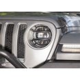 thumbnail image 5 of Rugged Ridge 11230.21 Black Headlight Guard, 2 Pack, 5 of 5