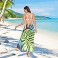 thumbnail image 7 of Women Sarong Wraps Palm Leaf-e5 Swimsuit Beach Pareo Bikini Coverups Skirt M, 7 of 7
