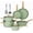 Green, variant on Pots and Pans Set Non Stick, 12 Piece Green Granite Kitchen Cookware Induction Compatible, Pot and Pan Sets for Cooking Nonstick