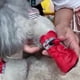 thumbnail image 2 of Botas de Perro Perros de Tamaño Medio, Zapatos de Perro de Invierno de Lana Caliente con Cinta Reflectante Y Cordón, Suelas Antideslizantes Perro Botas de Nieve para Perros Pequeños, Conjunto de 4, 2 of 6
