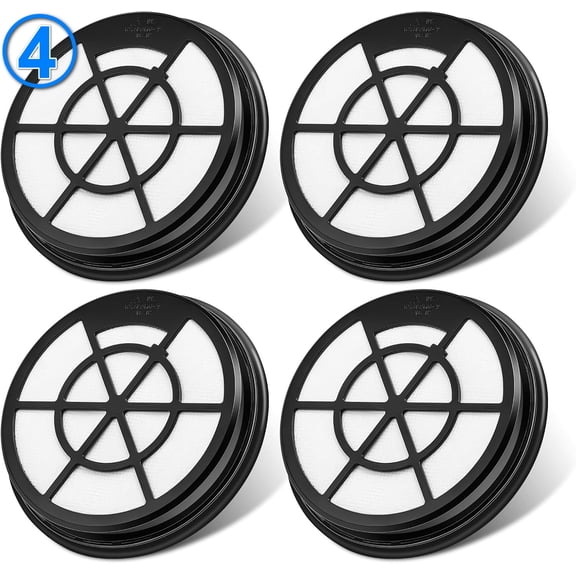 Guerkuk NEN110A NEN110B Replacement Filters for Eureka Whirlwind Vacuum Cleaner, 4-Pack