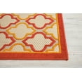 thumbnail image 4 of Nourison Aloha Indoor/Outdoor Red 2'8" x 4' Area Rug, (3x4), 4 of 7