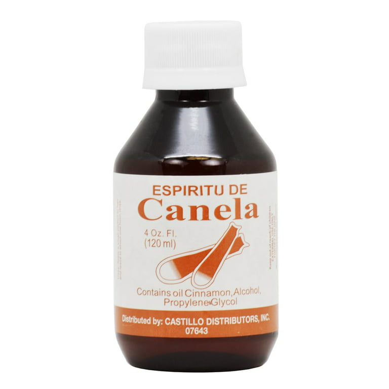 Espiritu De Canela 4 fl. oz. Cinnamon Oil
