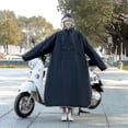 thumbnail image 1 of High Quality Waterproof Motorcycle Raincoat Scooter Riding PonchoGift, 1 of 1
