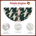 thumbnail image 3 of Disketp Flying Swans Christmas Tree Skirt, Christmas Tree Decorations, Christmas Decor, Tree Mat Decoration(30-48IN)-36", 3 of 6