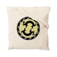 thumbnail image 2 of CafePress - MIMBRES BUNNY RABBITS BOWL DESIGN Tote Bag - Unisex Canvas Tote Bag, Beige, 1-Piece, 2 of 7