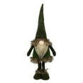 thumbnail image 2 of Northlight Standing Plush Gnome with Faux Fur Christmas Figure - 19" - Green, 2 of 6