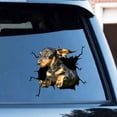 thumbnail image 3 of Waterproof Car Decals Sticker Cute Crack Cartoon Dog Window Home Door Decro Wall Sticker, 3 of 6