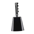 thumbnail image 1 of Bunblic Metal Cowbell with Handle Cheering Bell Hand Percussion Call Bell Alarm Noise Maker for Farm Graduations Baseball Party Ranch Black, 1 of 8