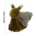thumbnail image 2 of Jellycat Muñeca De Peluche De Insecto De Juguete Relleno De Caracol Arenoso, Juguetes De Peluche Suaves De 28cm, 2 of 6