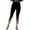 AA-Yellow383, variant on XIAONU Women High Stretch Leggings Slim Fit Sparkle Print Legging Workout Casual Activewear Tights Black