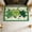 outdoor mats, variant on St. Patrick's Day Shamrock Printed Washable Doormat, 40*60Cm Skin - Friendly Flannel Entryway Mat For Indoor Outdoor, Non - Slip Floor Mat For Home, Hallway, Entryway Decorative