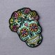thumbnail image 3 of Parche bordado para coser o planchar con diseño de Calavera de Azúcar del Día de los Muertos oso de fresa Electrónica, 3 of 3