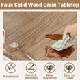 thumbnail image 5 of SESSLIFE 5 Pieces Dining Table Set, Modern Kitchen Table and 4 Chairs for Breakfast Small Spaces, Natural and Beige, 5 of 10