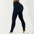 thumbnail image 2 of Fashion Plus Size Gym Yoga Pants for Women Seamless Hip Lift Fitness Running High-waisted Yoga Pants Save to 65% off!, 2 of 6
