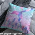 thumbnail image 2 of Manfei Aesthetic Mermaid Tail Fabric by the Yard (2 Yards), Dreamy Underwater World Decorative Fabric by the Yard, Fish Scales DIY Fabric, 2 of 6